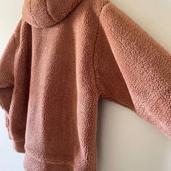 Alo Yoga Norte Sherpa Oversized Jacket Size Small - Picture 13 of 16